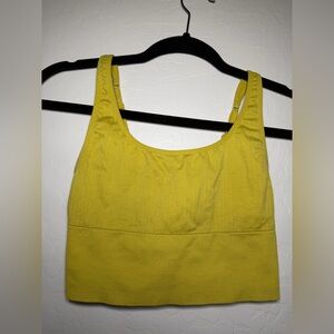 PINK Victoria's Secret Bright Yellow Sports Bra